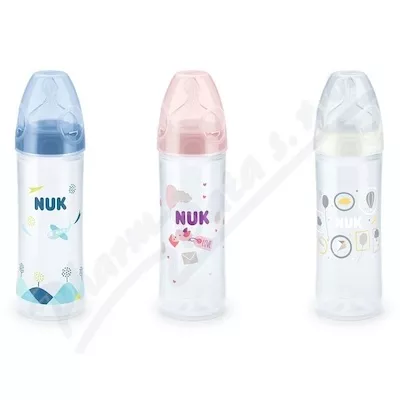 NUK NEW CLASSIC Láhev LOVE PP 250ml SI V2 M 741625