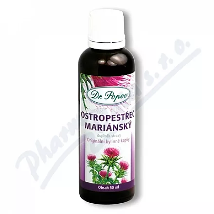 Dr.Popov Herbal Drops Milk Thistle 50ml