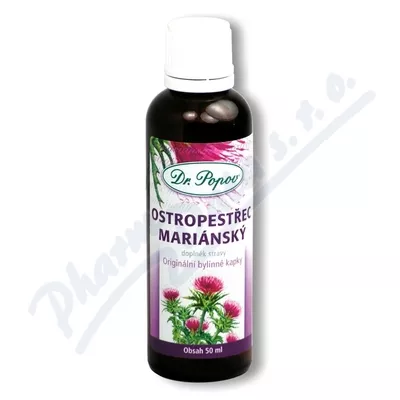 Ostropestřec mariánský Orig.byl.kap.50 ml Dr.Popov