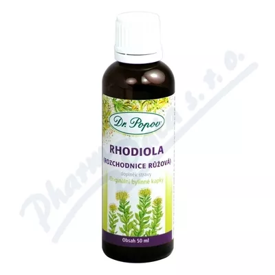 Rhodiola Rozchodnice růžová 50ml byl.kap.Dr.Popov