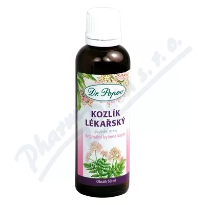 Kozlík lékařský 50ml Origin.bylinné kapky Dr.Popov