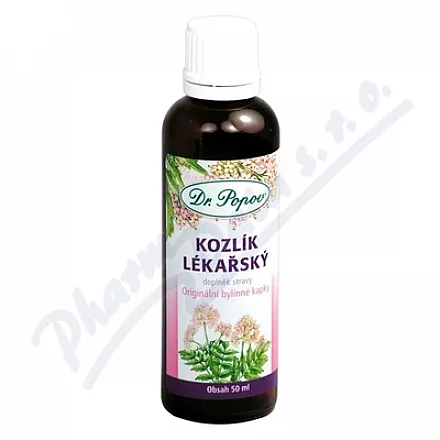 Dr.Popov Krople ziołowe waleriana 50ml
