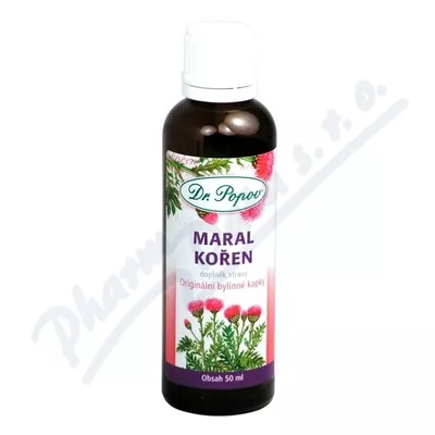 Maral kořen 50ml Originální bylinné kapky Dr.Popov