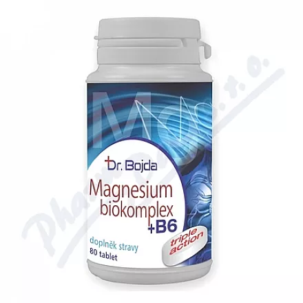 MAGNESIUM Biocomplex + B6 tbl.80 Dr.Bojda