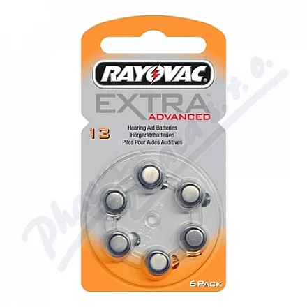 Rayovac Extra Adv.13 baterie do naslouchadel 6ks
