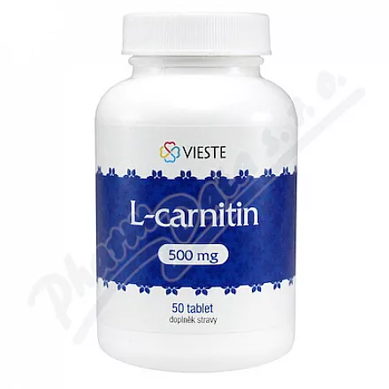 Vieste L-carnitin 500mg tbl.50