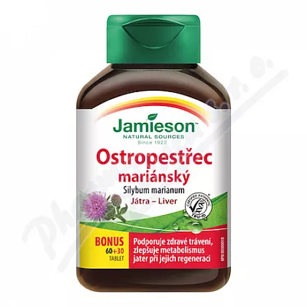 JAMIESON Ostropest plamisty Sylibum mar.tbl.90