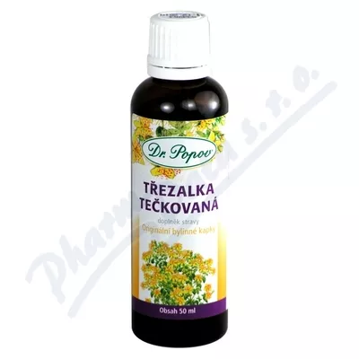 Třezalka tečkovaná bylinné kapky Dr.Popov 50ml