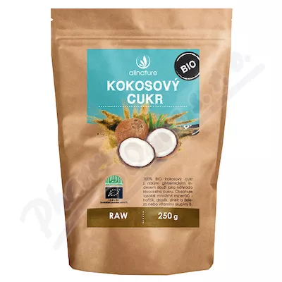 BIO kokosový cukr Allnature 250 g