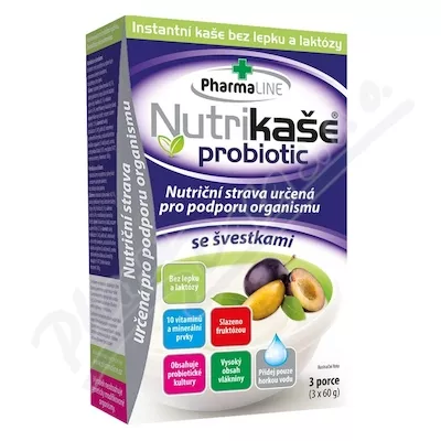 Nutrikaše probiotic se švestkami 3x60g