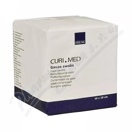 Curi-Med Gaza comppr.nester.10x10cm 100szt