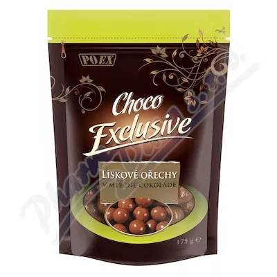 POEX Lískové ořechy v mléčné čokoládě 175g