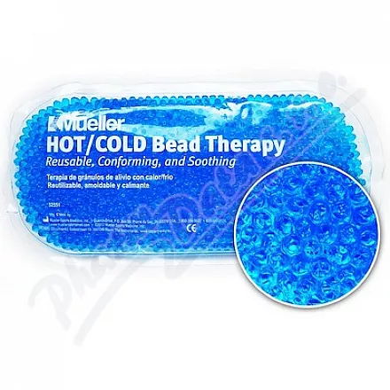 Mueller hřejivý/chladivý polštářek kuličky modrý