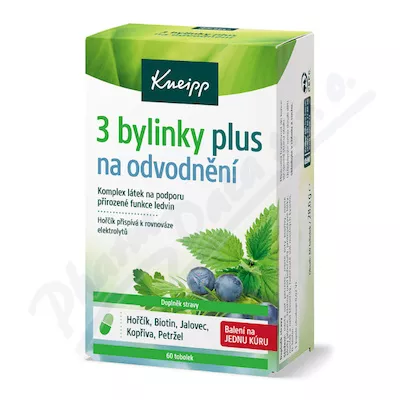 KNEIPP 3 bylinky na odvodnění tob.60