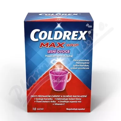 Coldrex MAXGrip Forest fruit por.plv.sol.10