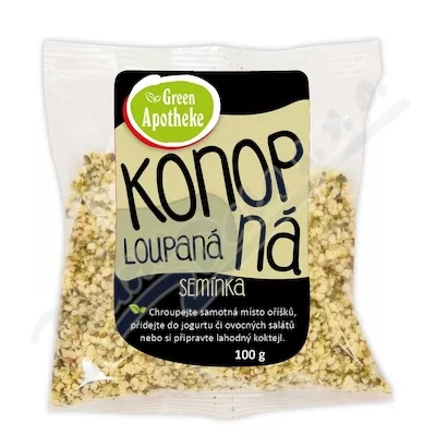 Green Apotheke Konopná semínka loupaná 100g