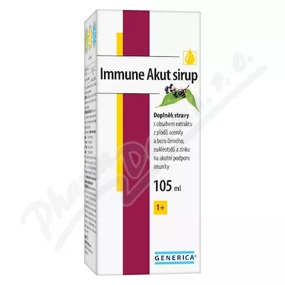 Immune Akut sirup 105 ml Generica