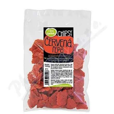 Green Apotheke Chipsy červená řepa 100g