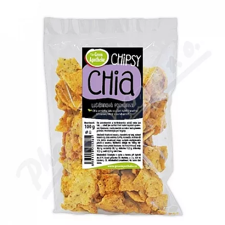 Green Apotheke Chipsy chia s rozmarýnem 100g