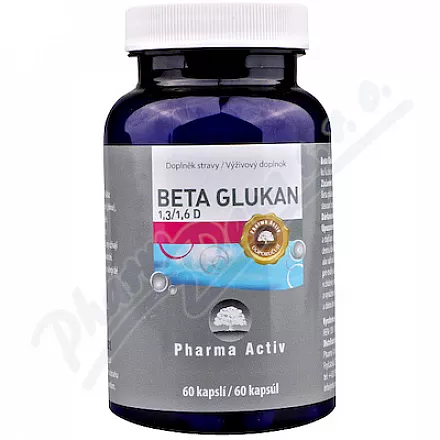 Beta glukan 1,3/1,6 D cps.60x500mg