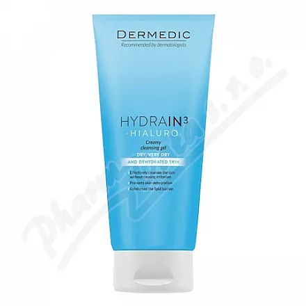 DERMEDIC H3 Krémový mycí gel 200ml - odličování,odličování obličeje,čištění obličeje,čistění pleti,