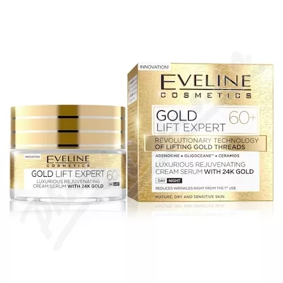 EVELINE GOLD LIFT Expert Denní/Noční krém 60+ 50ml