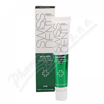Swissdent pasta do zębów BIOCARE wybielająca 50ml 19088