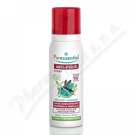 PURESSENTIEL Spray przeciw owadom kłującym 75ml