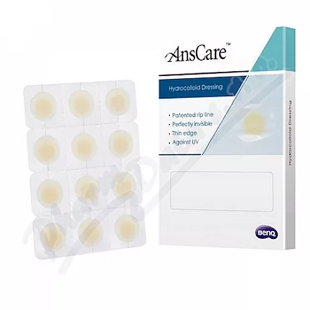 AnsCare Plastry przeciwtrądzikowe 12 sztuk