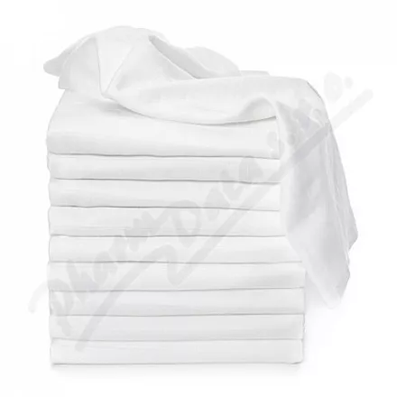 T-TOMI Látkové pleny 70x70cm 10ks bílá