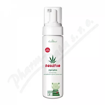 Cannaderm Robátko pianka myjąca Sensitive 200ml