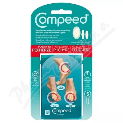 COMPEED plastry na pęcherze mix 5szt