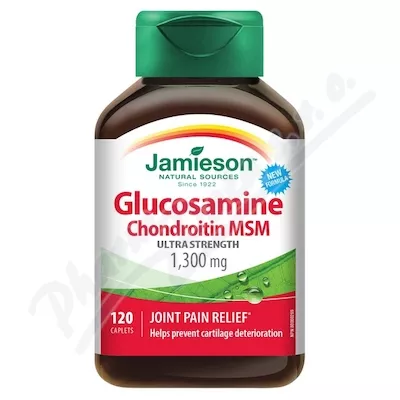 JAMIESON Glukosamin Chondroitin MSM 1300mg tbl.120