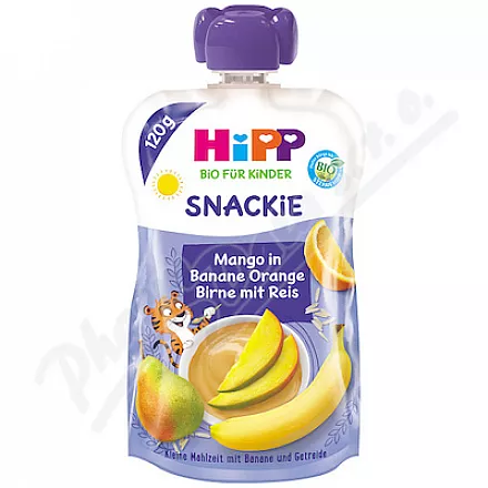 HiPP Snackie Banana-Pome-Pear-Mango-Rice BIO 120g