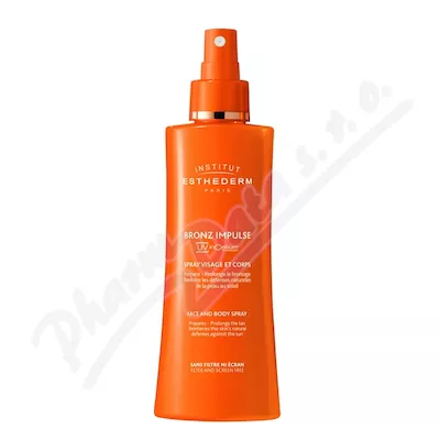 Institut Esthederm Uvincellium Bronzant spray do twarzy i ciała przygotowujący do opalania 150 ml