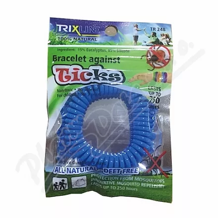 Trixline TR248 náramek proti klíšťatům mix 1ks