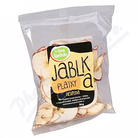 Green Apotheke Jablka plátky nesířená 50g