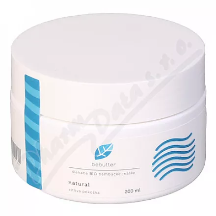 Bebutter Ubite Organiczne Masło Shea naturalne 200ml - tělová mléka,oleje,krémy,másla,