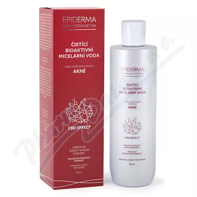EPIDERMA bioaktivní micelární voda při akné 300ml