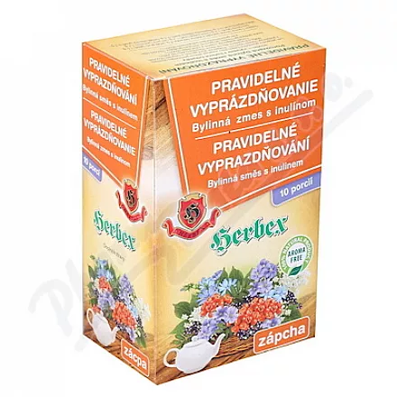 HERBEX Pravidelné vyprazdňování s inulinem 10x14g