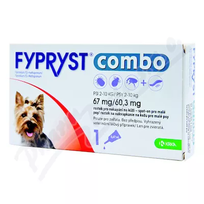 FYPRYST combo 1x0.67ml spot-on pro psy 2-10kg