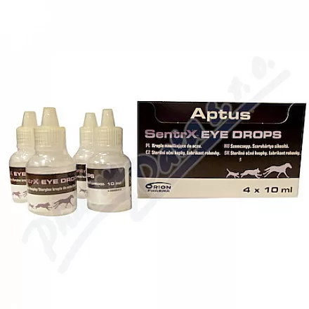 APTUS SentrX krople do oczu 4x10ml - Veterinární přípravky a potřeby pro vaše mazlíčky.