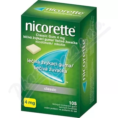 Nicorette Classic Gum 4mg guma.mnd.105