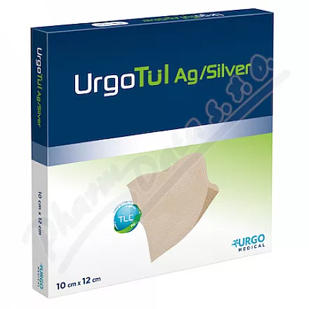 UrgoTul Ag pokrywający warstwę lipidokoloidu 10x12cm 10szt