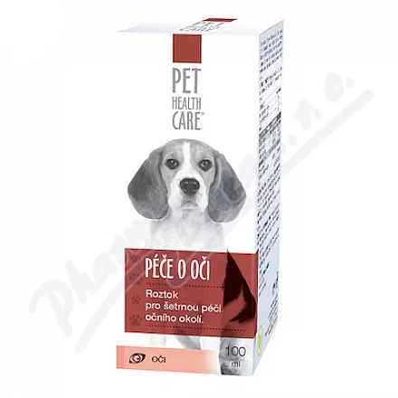 PET HEALTH CARE Péče o oči 100 ml - Veterinární přípravky a potřeby pro vaše mazlíčky.