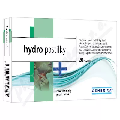 Generica hydro pastylki do ssania 20 szt