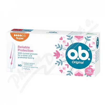 o.b. tampony Original Super 16szt