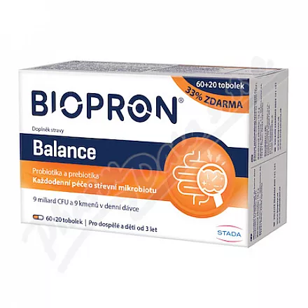 Biopron Balance probiotika tob.60+20