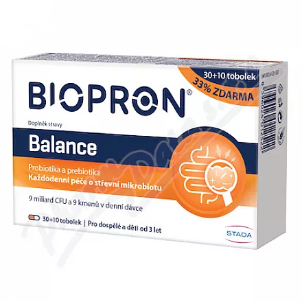 Biopron Balance probiotika tob.30+10