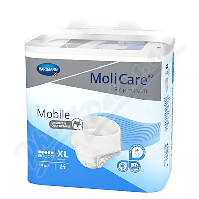 KALHOTKY NAVLÉKACÍ MOLICARE MOBILE 6 KAPEK XL